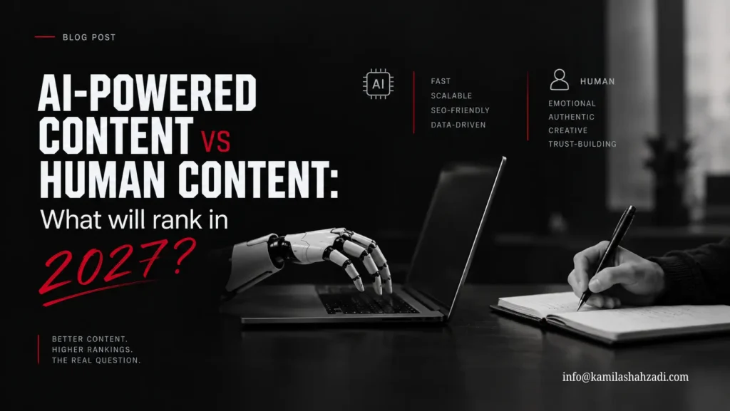 AI-Powered content vs Human Content: What will rank in 2027